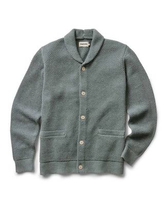 The Crawford Sweater in Deep Sea Twist