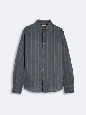 Leinenhemd Lugano Azur