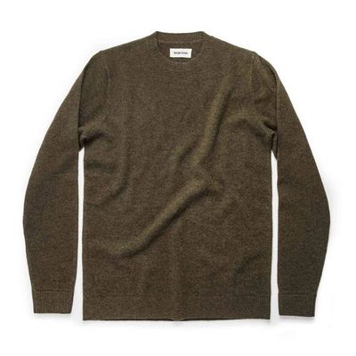The Lodge Sweater in Army