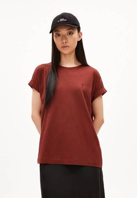 IDAARA T-SHIRT | dark crimson