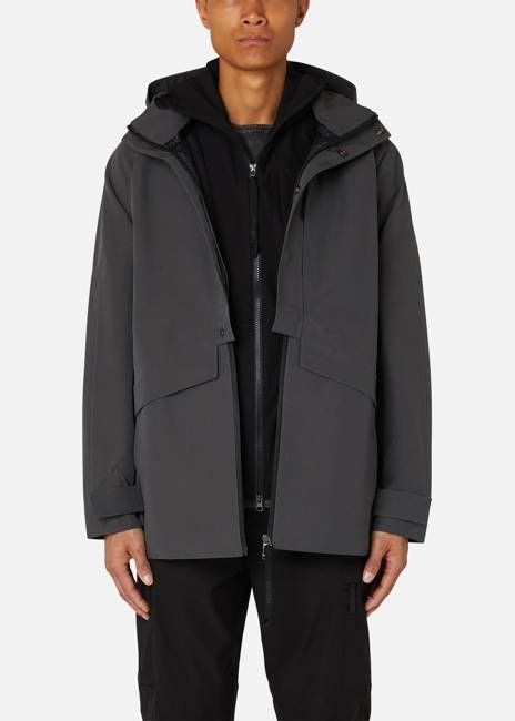 SEAM SEALED FIELD JACKET DARK GREY