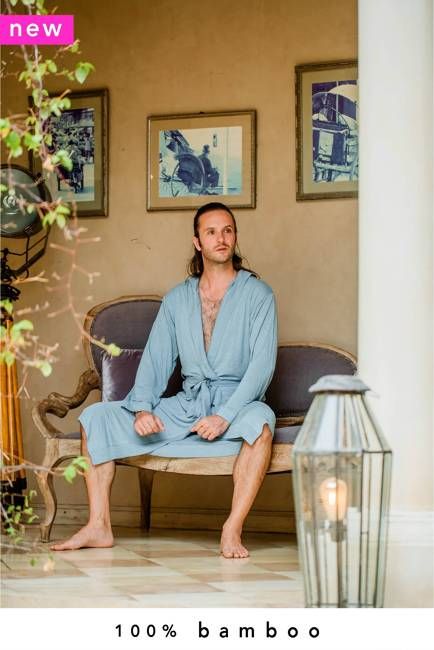 Men's 100% Bamboo Luxe Kimono