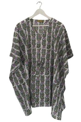 NEW! Block print Kaftan Short No.107