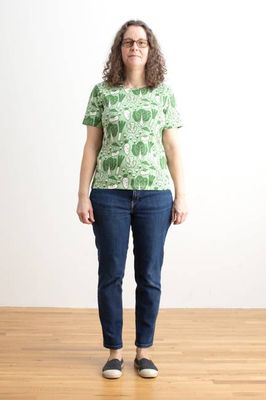 Austin Top - Veggies Green