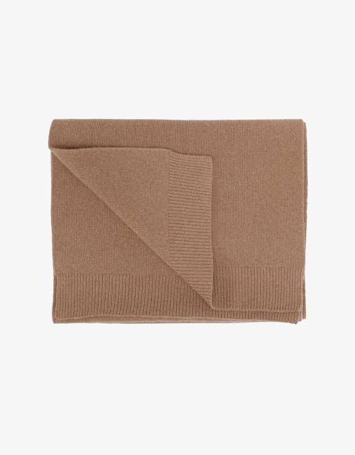 Merino Wool Scarf - Sahara Camel
