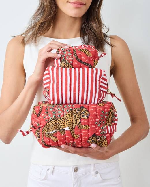 Bagheera - Threes Best Pouch Set - Scarlet