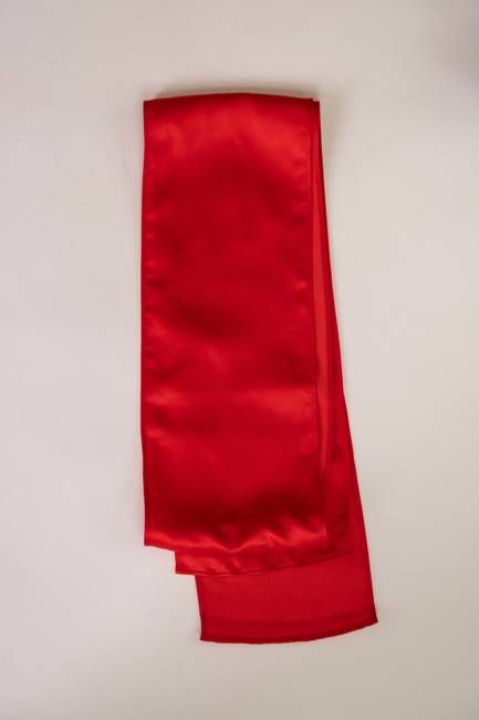 Sample Sale Sash in Silky Red