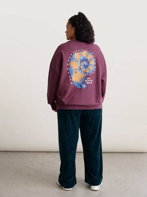 Swirling sweatshirt, adults