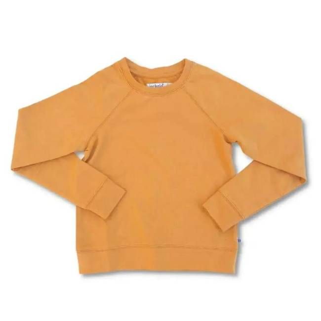 Pre-loved Stevie Raglan Sweatshirt Butterscotch - Size 6 ♻️