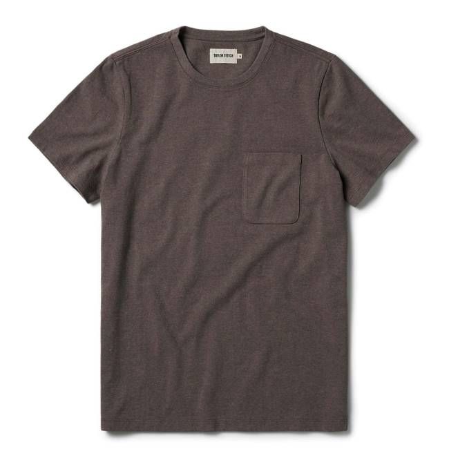 The Heavy Bag Tee in Walnut