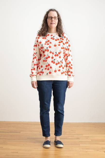 Adult Sweatshirt - Cherries Red