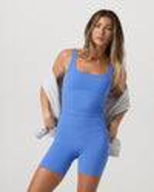 Vuori AllTheForm™ Support Tank | Women's Riviera Blue Top | Vuori