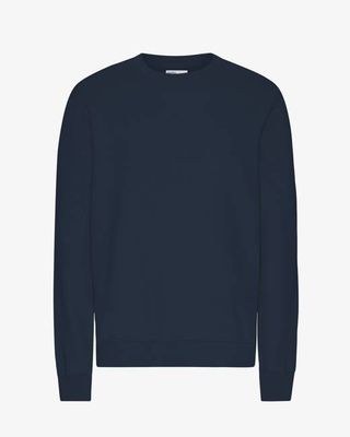 Classic Organic Crew - Navy Blue