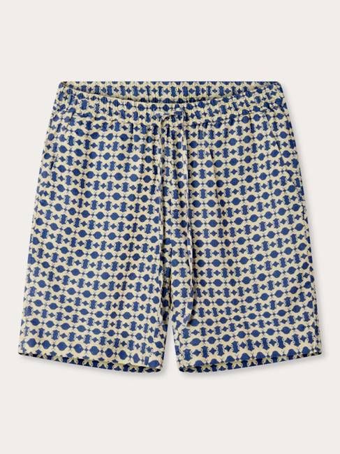 Men's Eye of The Tiger Joulter Linen Shorts