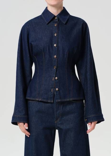 Devon Shirt (Weightless) in Rinse