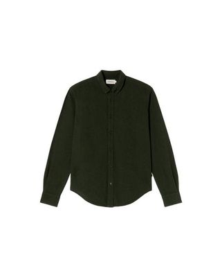 Green micro check Ant shirt