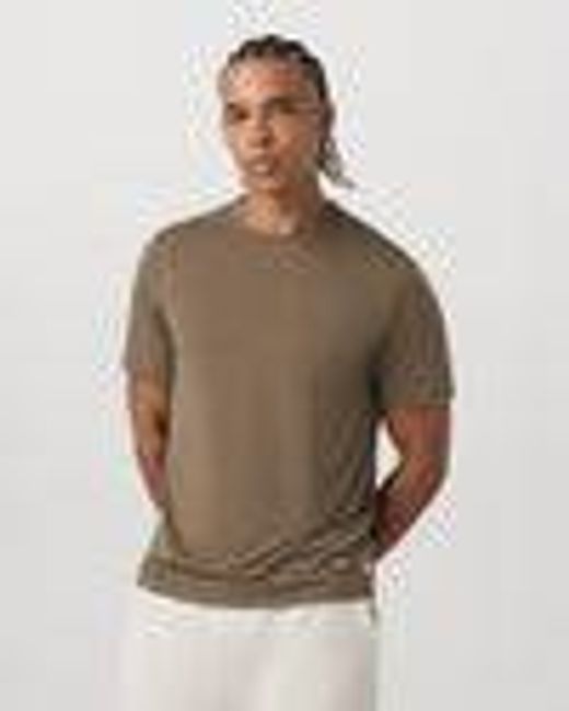 Current Tech Tee | Men's Peppercorn Performance Shirt | Vuori