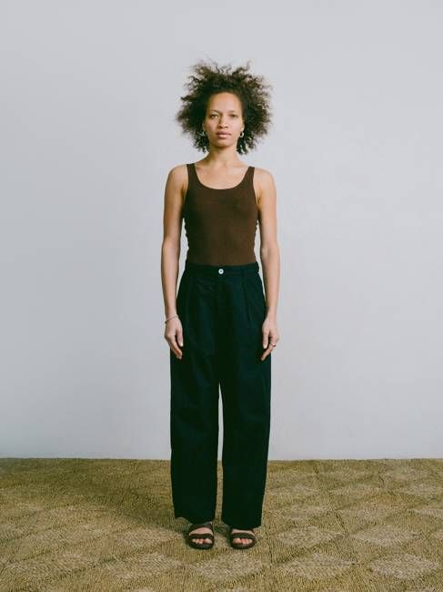 Poplin Field Pant, Organic Poplin, Black