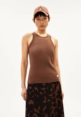 KANITAA TOP | tiefbraun