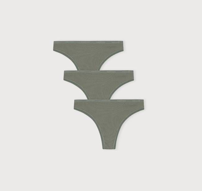 Core Rib Thong 3-Pack