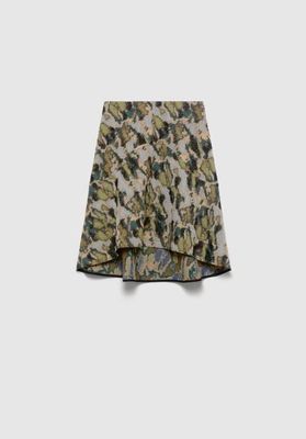 Shield Jacquard Skirt