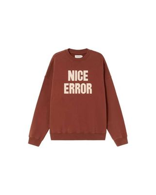Brown Nice error Jimena sweatshirt
