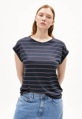 JILAANA FINE STRIPES| moonlight gray-rosalilly