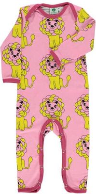Long-sleeved baby suit with lions