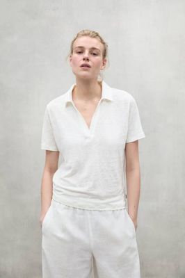 WEISSES TROMS-T-SHIRT