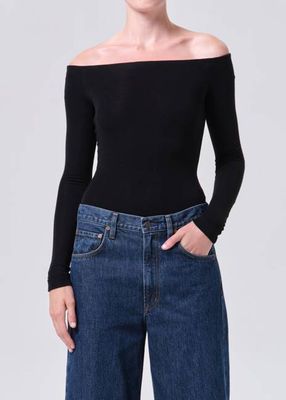 Maren Bodysuit in Black