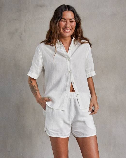 Laurel Linen Shirt - Outerworn