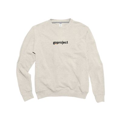 Go Project Embroidered Crew