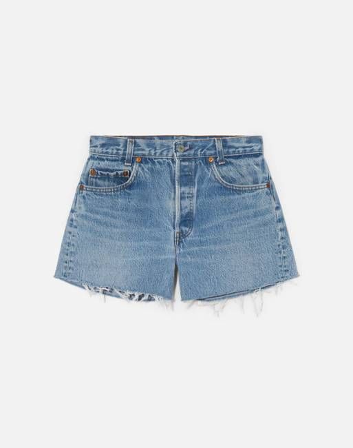 Vintage 80s Levi's Student Fit 701 Cut Off Shorts -#1427