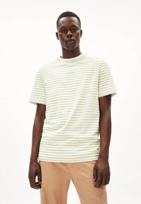 MAARKOS STRIPES | oatmilk-light matcha