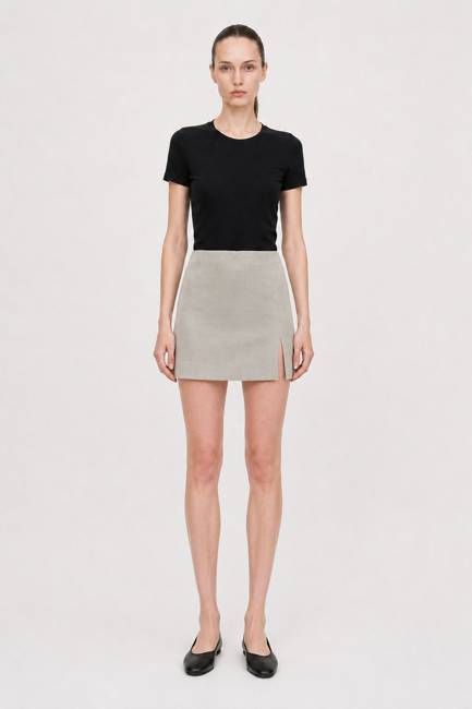 Tailored Mini Skirt