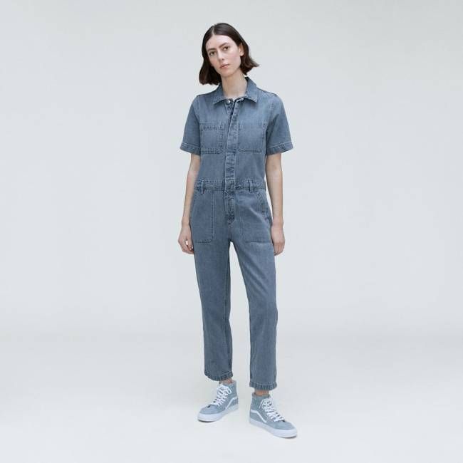 The Supersoft Jean Coverall | Shallow Water