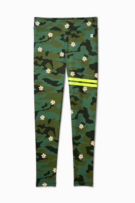 Camo Daisy Tech Legging - FINAL SALE