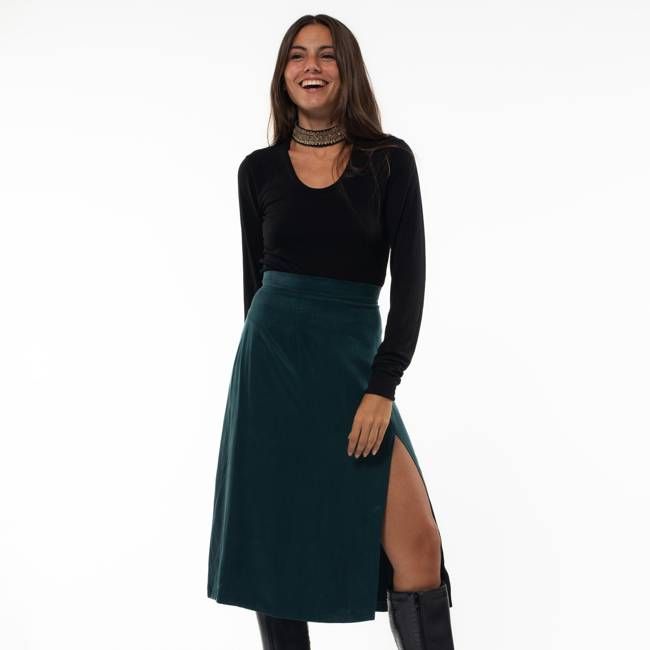 Venere Skirt - Emerald - Kurinji