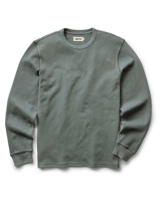 The Organic Cotton Crew in Deep Sea Waffle