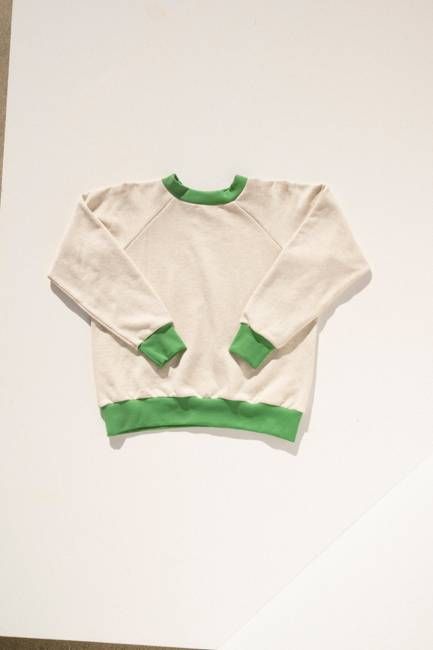 Rory Sweatshirt - Sand/Green