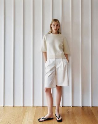 The Easy Tee - Unyed Ecru