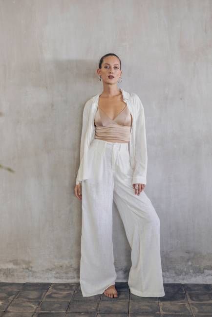 Vanilla Shanti Linen Set