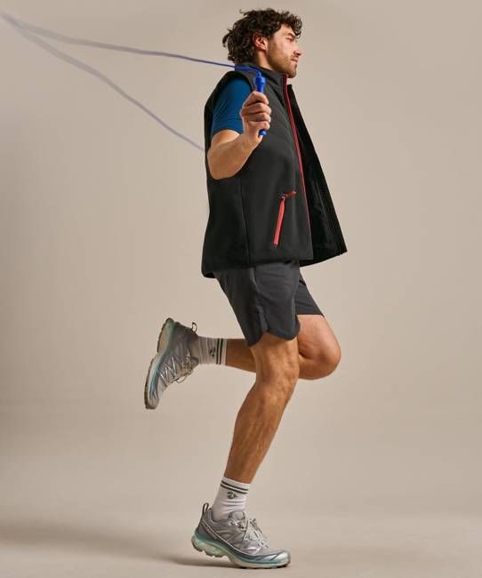 Quilted Fleece Hybrid Gilet