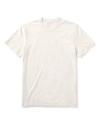 The Cotton Hemp Tee in Vintage White