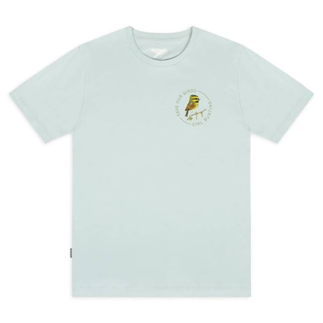 matt sewell cirl bunting organic tee