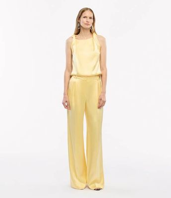 Twist Shoulder Top | Daffodil
