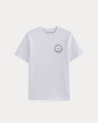 Badge Logo Tee | White