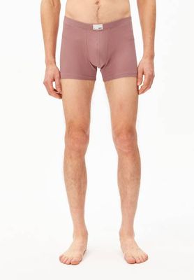 RICAARD RIB BOXER SHORTS | light berry