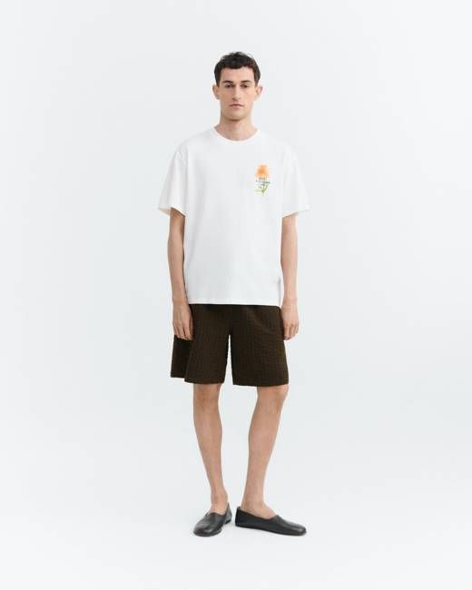 Aaron crayon flower t-shirt