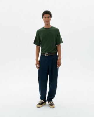 Green loose hemp Roy t-shirt